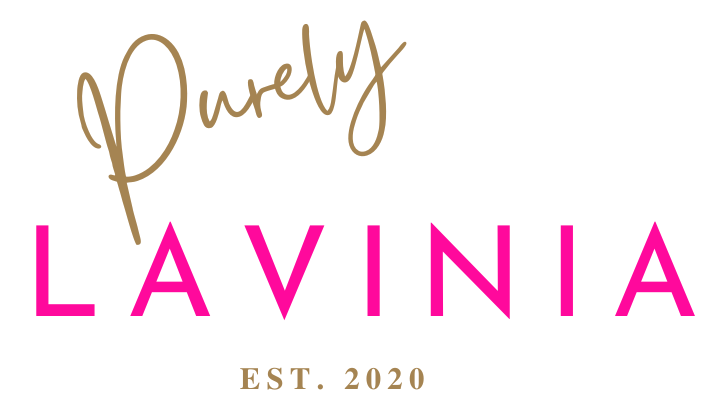 Purely Lavinia Logo (White)